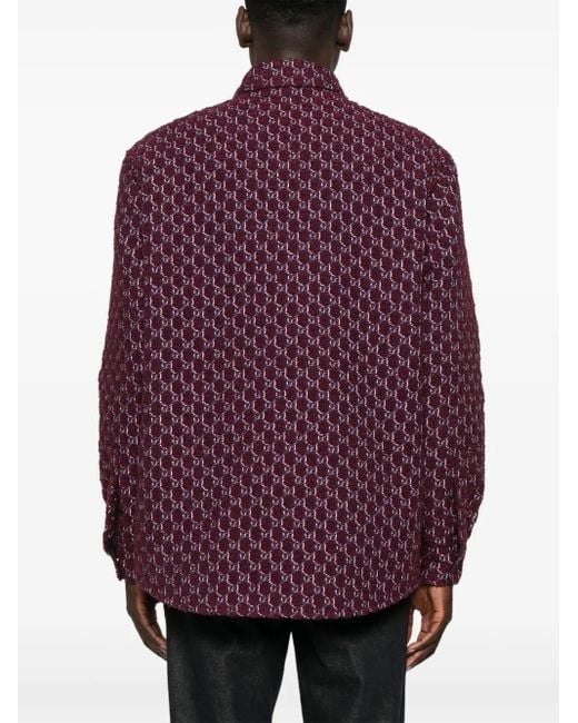 Gucci Purple Light Jackets for men
