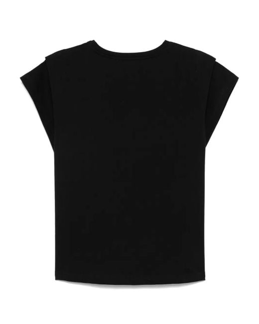 Ba&sh Black Pio T-Shirt