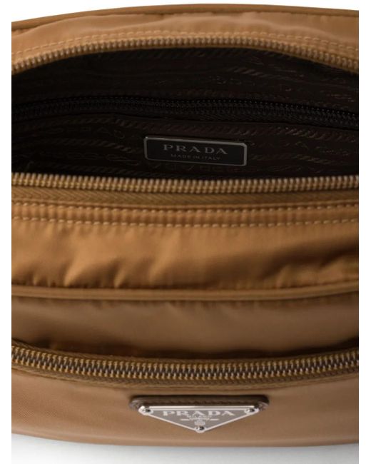 Bolso De Hombro Re-Nylon Prada de color Brown