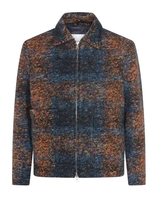 Chaqueta con cremallera NN07 de hombre de color Blue