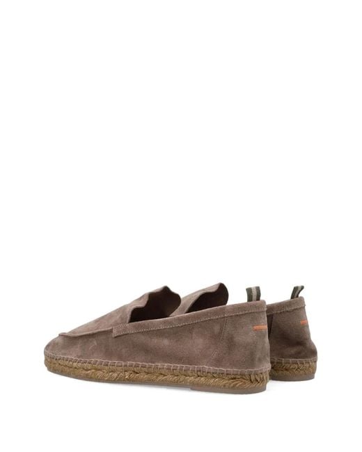 Castaner Brown Slip-On Espadrilles for men