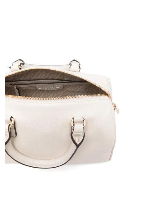 Liu Jo White Small Satchel Tote Bag