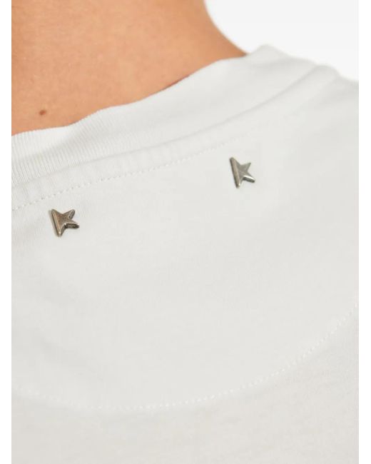 Golden Goose Deluxe Brand White Journey's Tee for men