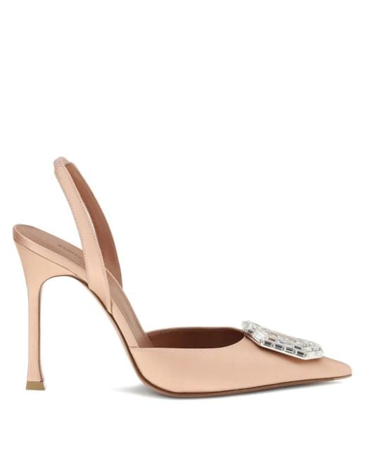 Sandales Camelia 105 Mm À Ornements AMINA MUADDI en coloris Pink