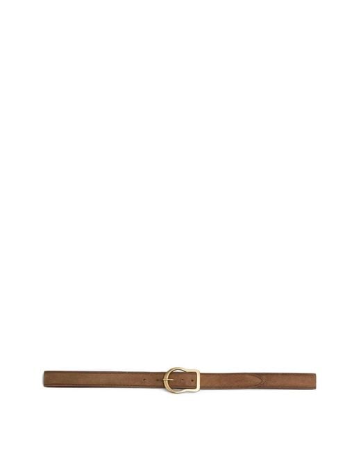 Dorothee Schumacher White Buckle-Detail Belt