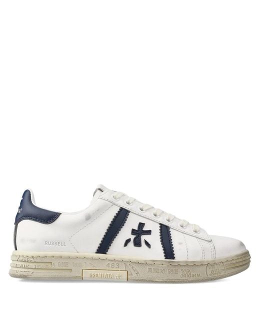Premiata White Russelld 7836 Sneakers