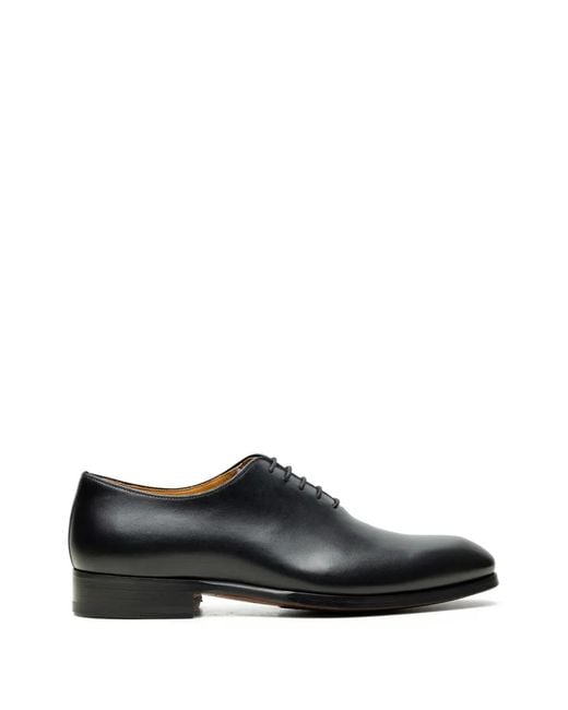 Magnanni Shoes Black Fleur Ii Oxford Shoes