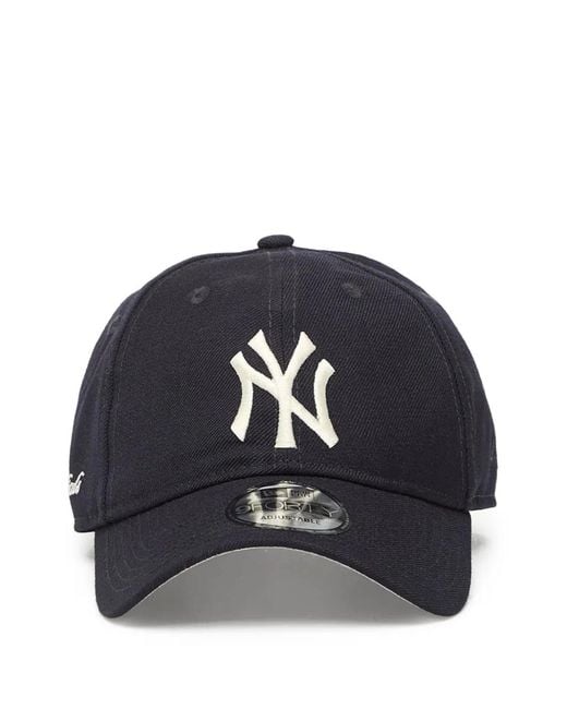 KTZ Blue X Fear Of God X Mlb New York Yankees Wool Baseball Cap
