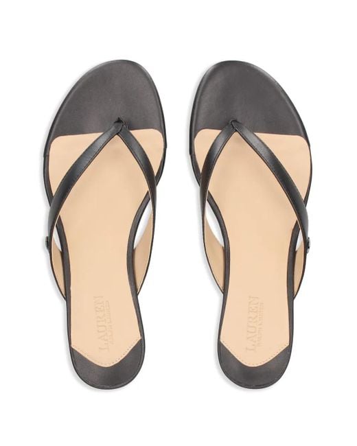 Sandali Infradito 35Mm di Ralph Lauren in Black