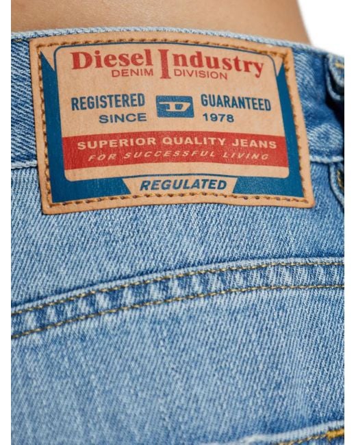 DIESEL Blue 1996 D-Sire Distressed Jeans