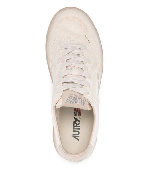 Autry Pink Medalist Sneaker