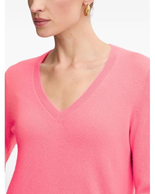 Jersey Con Cuello En V From Future de color Pink