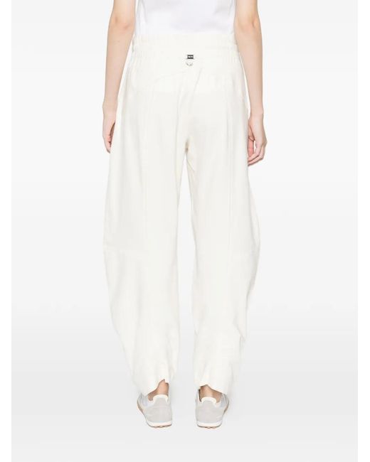 Pantalones Skittle Con Cordón High de color White