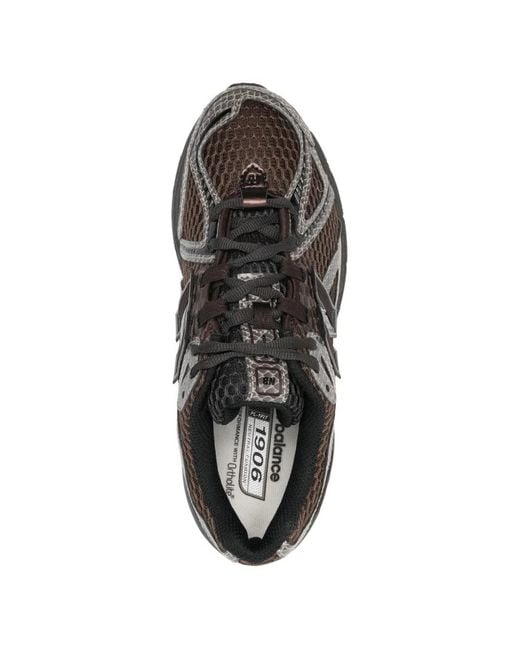 New Balance Gray Logo Detail Sneakers