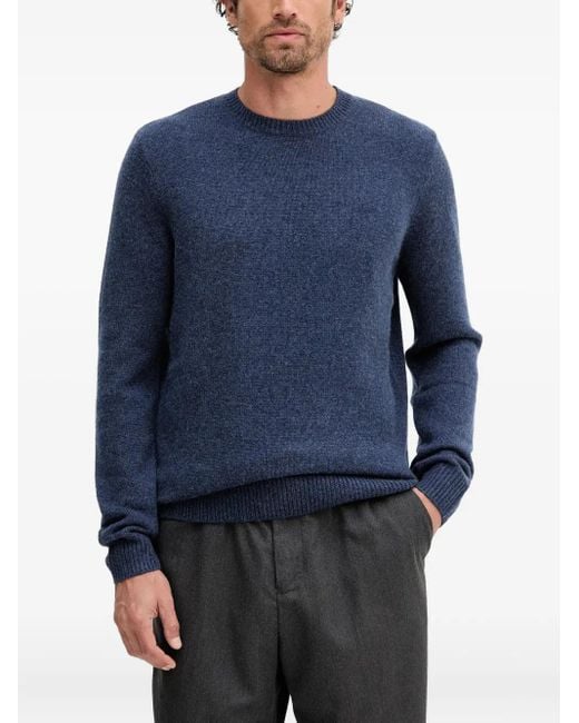メンズ Barbour クルーネック セーター Blue