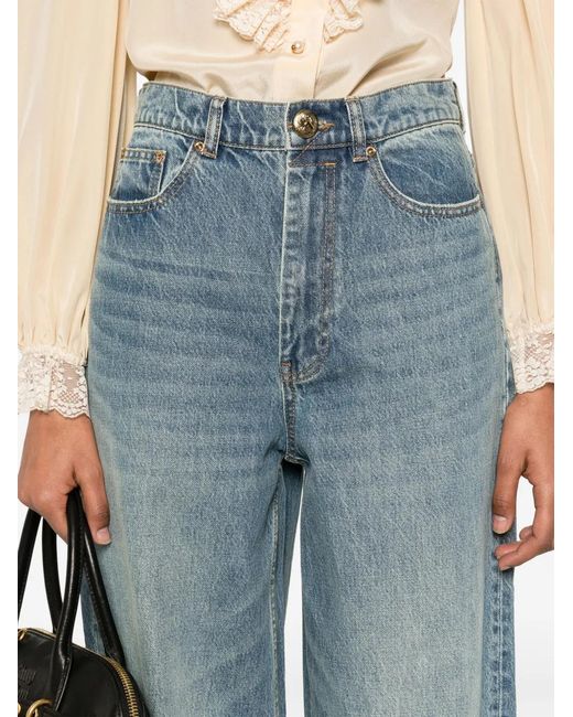 Zimmermann Blue Barrel Jeans