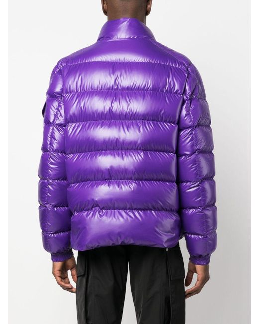 Moncler Purple Lule Quilted Padded Jacket for men