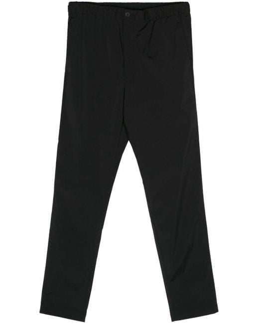 Michael Kors Black Elastic-waist Slim-cut Trousers for men