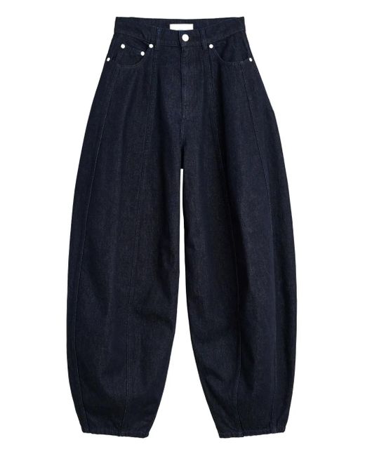 Viktor & Rolf Jeans Met Ballonvormige Vlakken in het Blue