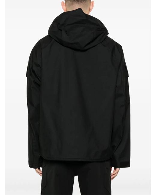 C P Company Black Outerwear Medium Jacket for men