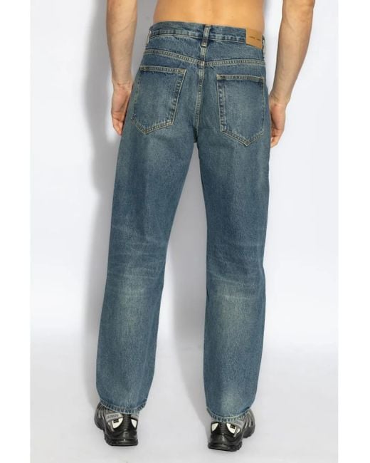 Vaqueros Rectos Samsøe & Samsøe de hombre de color Blue