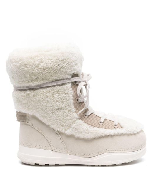 Bogner Fire + Ice La Plagne 10 Snow Boots in het White
