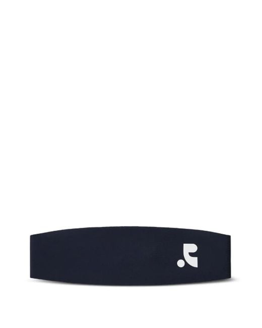 Rest&Recreation Blue Logo-Print Hairband