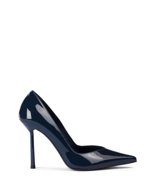 Le Silla Blue Vivienne Pointed-Toe Pumps