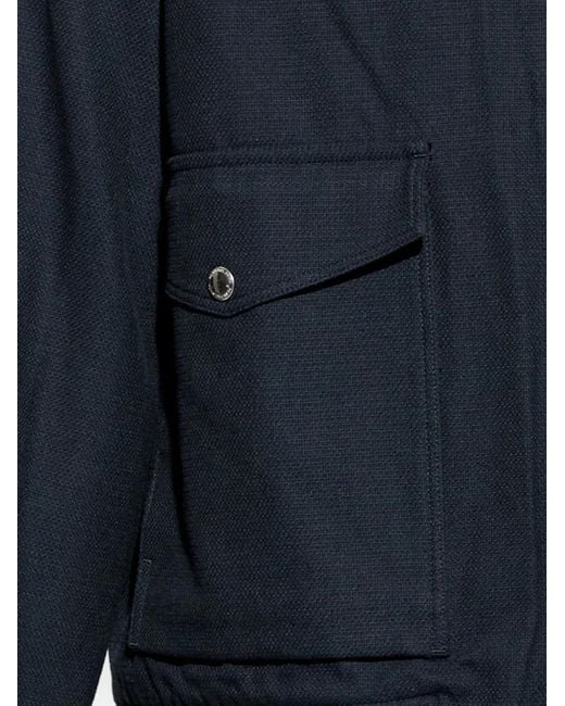 Paul Smith Blue Veste À Design Multi-Poches for men