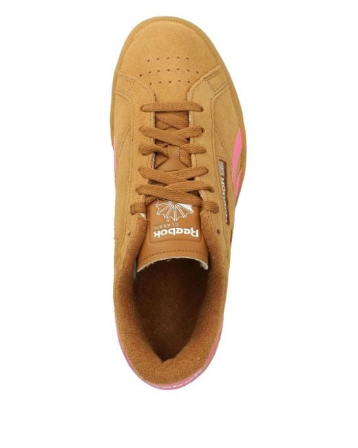 Reebok Orange Baskets Club C Grounds