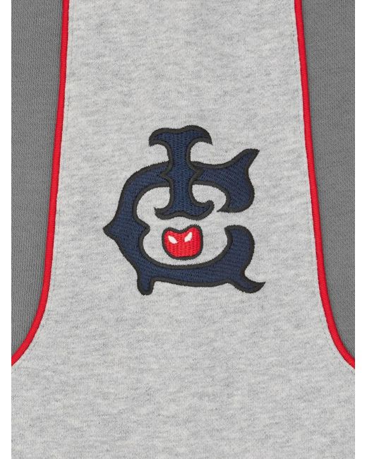 ICECREAM Gray Polo Colourblock Sweatshirt
