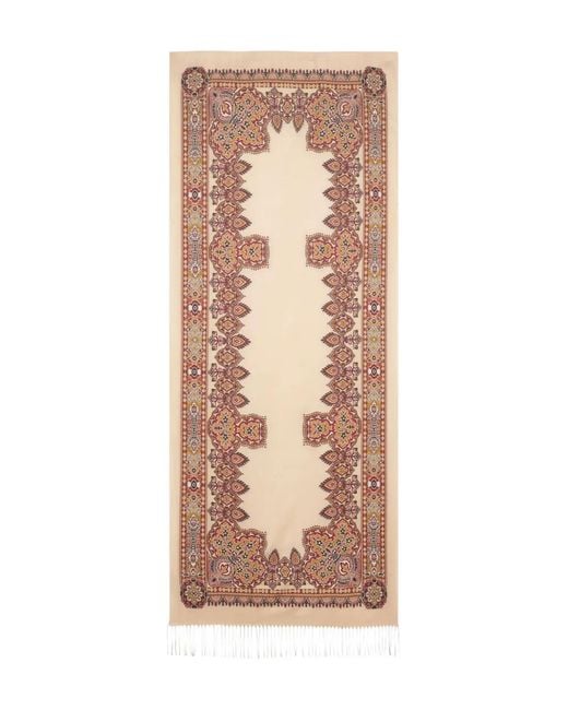 Etro Natural Baroque-Jacquard Scarf