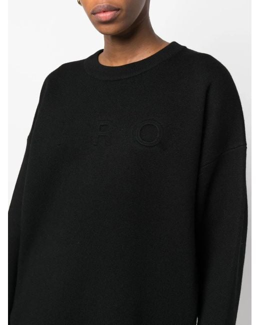 Pull À Logo Intarsia IRO en coloris Black