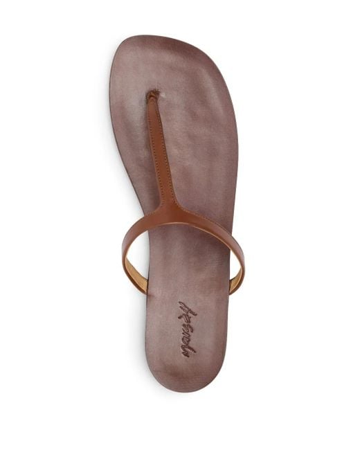 Marsèll Brown Sottile Leather Sandals