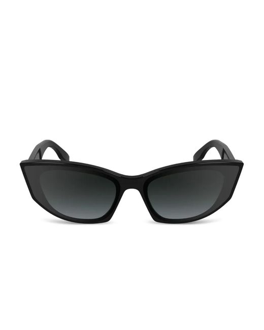 Karl Lagerfeld Black Cat-Eye Sunglasses