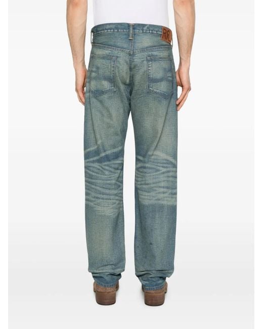 Vaqueros Milner RRL de hombre de color Blue