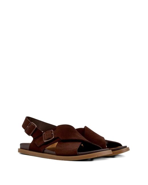 Camper Brown Lluc Sandals