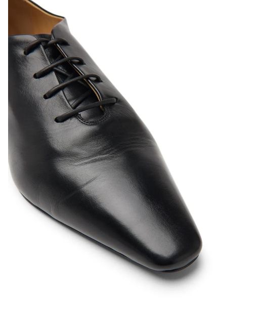 Marsèll Black Cazzuola Point-Toe Derby Shoes for men