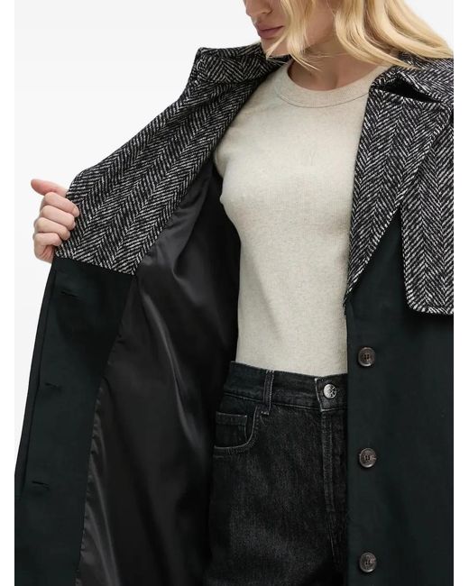 Ba&sh Dinara Trenchcoat in het Black