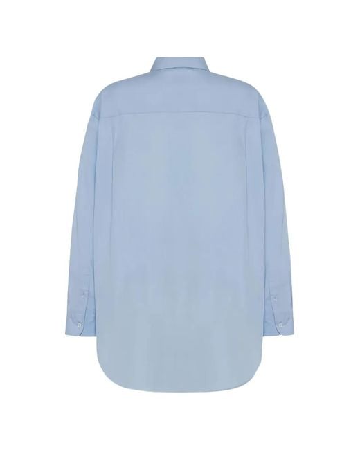 The Row Blue Button Shirt for men
