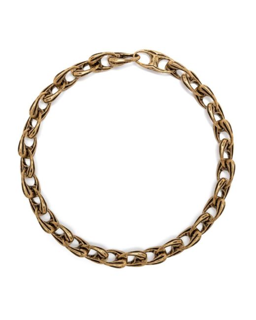 Khaite Metallic -plated The Olivia Chain Necklace - Women's - 18kt Plated Brass