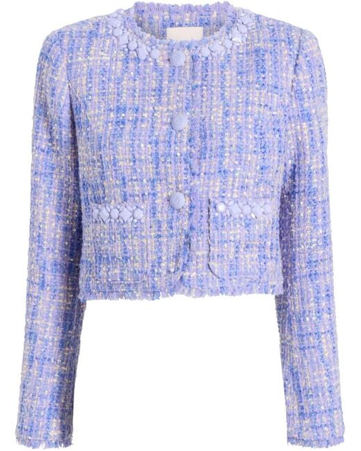Cinq À Sept Blue Audette Jacket