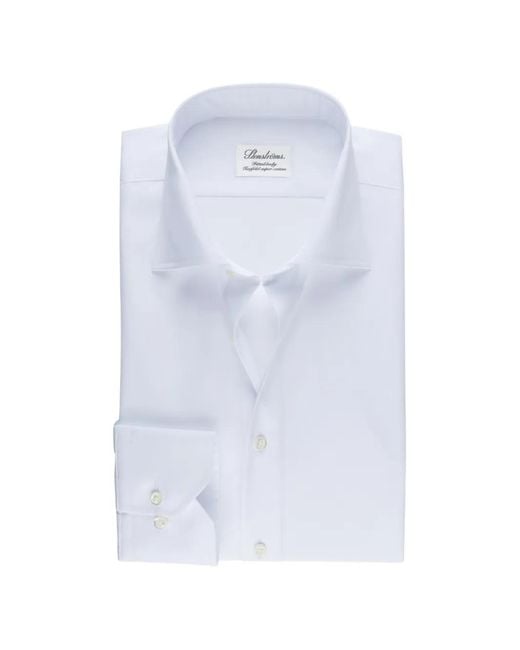 Stenstroms White Collared Shirt for men