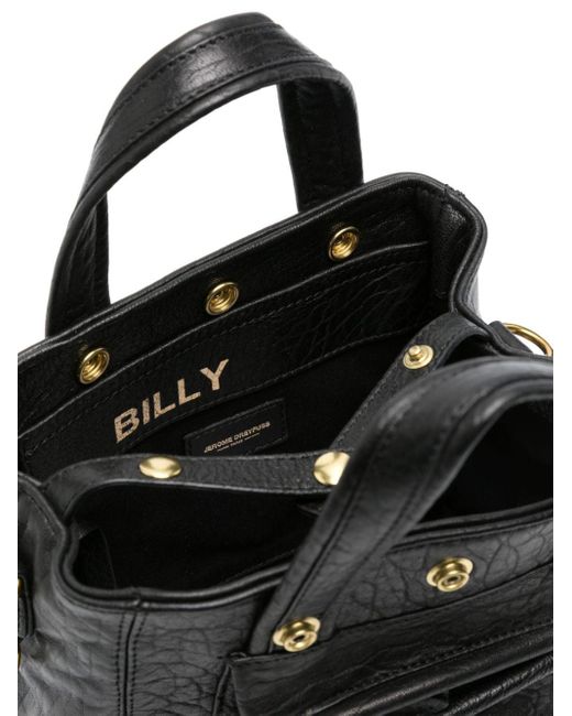Jérôme Dreyfuss Black Billy Leather Tote Bag