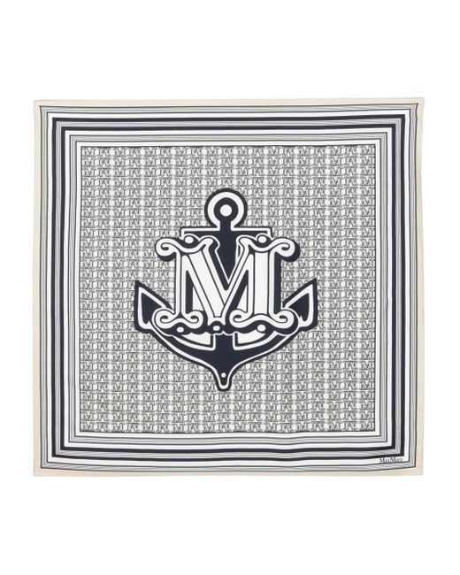 Foulard di Max Mara in Gray