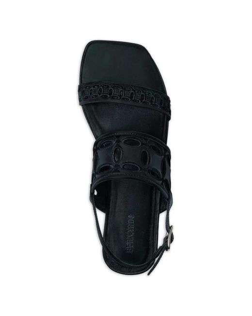 Bernardo White Cutout Strap Sandals