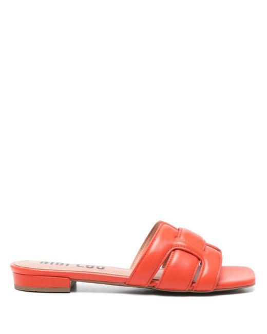 Bibi Lou Red Holly Flats
