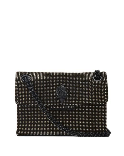 Kurt Geiger Black Mini Kensington Schultertasche