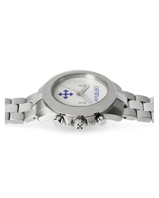 Off-White c/o Virgil Abloh Gray Reset Chronograph 40Mm Watch for men
