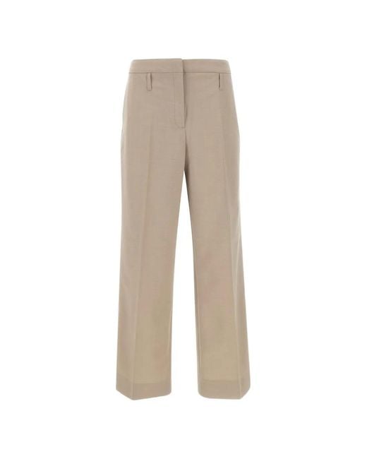 Herskind Natural Ivano Wide-Leg Trousers